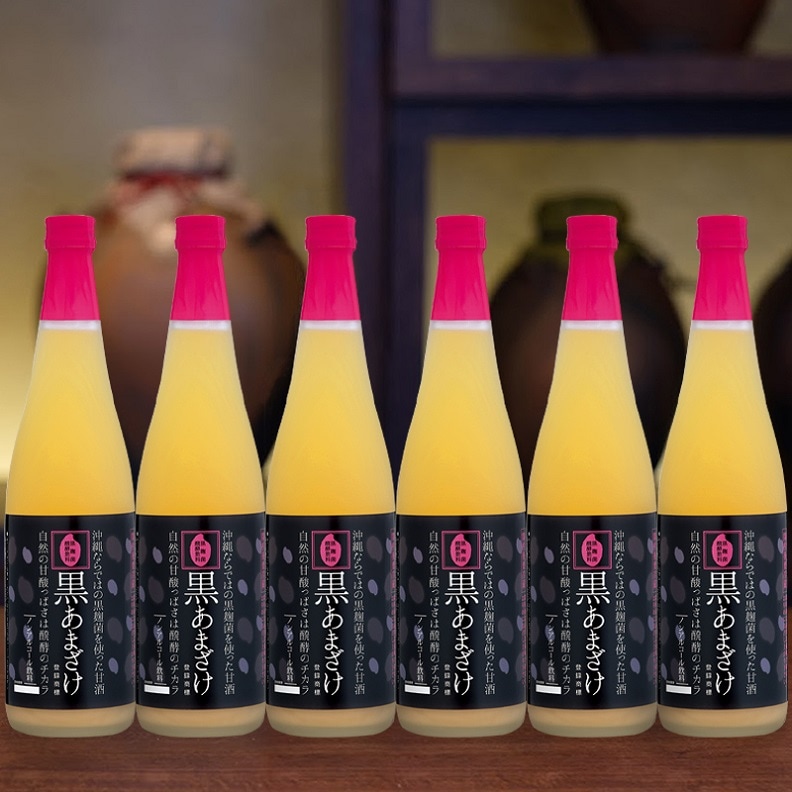 【2025夏ギフト】黒あまざけ720ml×6本セット