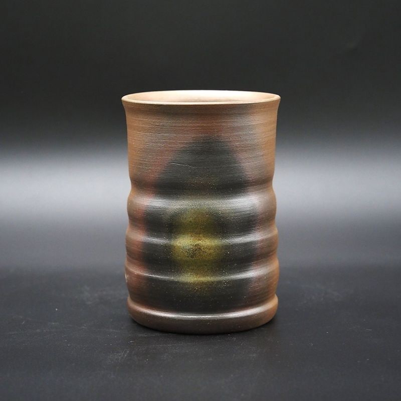 忠孝酒造オリジナル陶器「琉球城焼コップ（E）窯変入り」