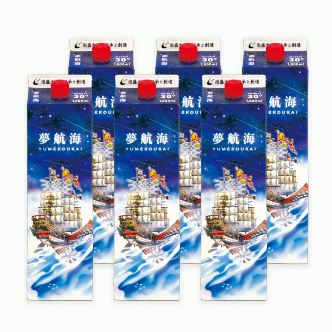 ☆沖縄発☆泡盛30度「Bセット」1800mlX6本（1本1755円）紙パック