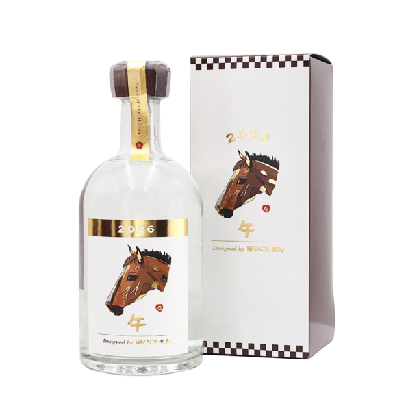 2026 MIRACLE-KUN干支ボトル(午）35度500ml