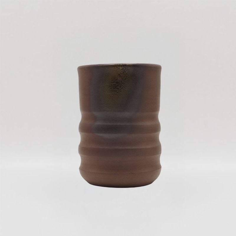 【大陶器セール】忠孝酒造オリジナル陶器「琉球城焼コップ（E）」