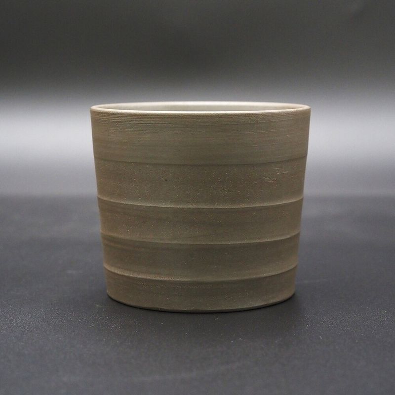 手作り陶器一品物 アウトレット(B級)品】忠孝窯オリジナル陶器「コップIタイプ」