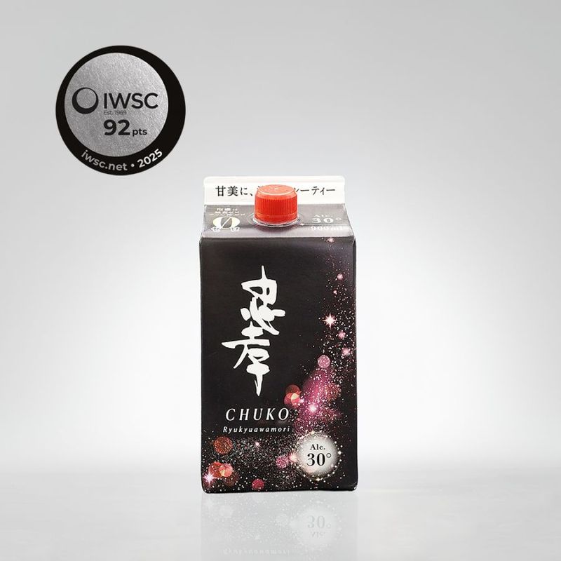 忠孝30度紙パック 900ml【2025IWSC銀賞受賞】琉球泡盛