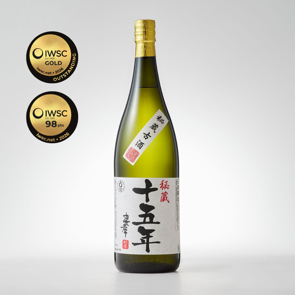 【murashow様】本場泡盛 「わんから 12年」および「忠孝5年古酒」まとめ 忠孝15年古酒40度1800ml【2026IWSC最高金賞】