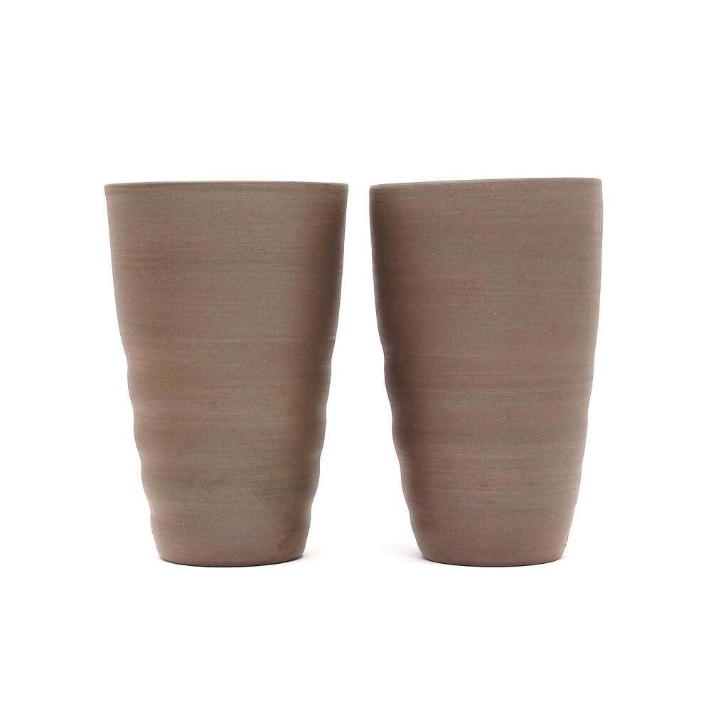 忠孝酒造オリジナル酒器「琉球城焼コップ（D）2個セット」