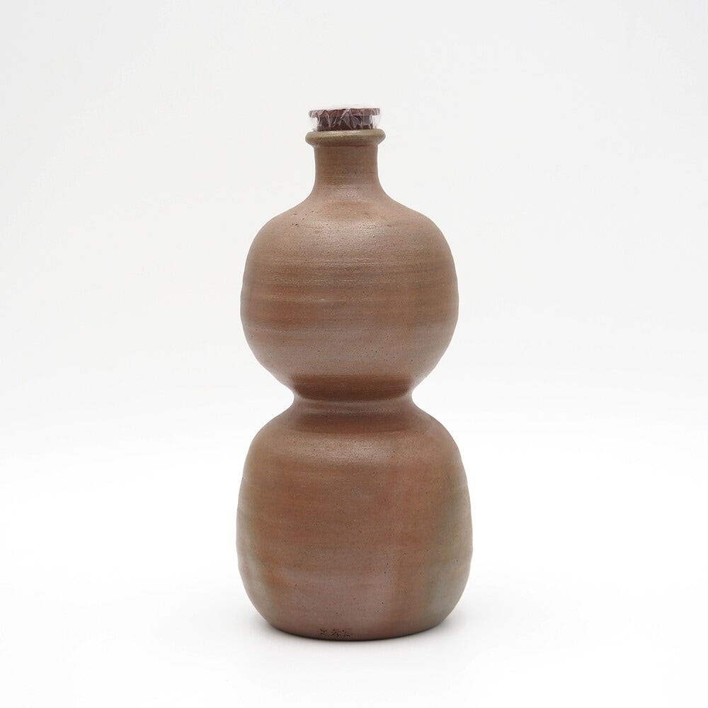 忠孝オリジナル陶器「琉球城焼 ひょうたん徳利720ml(四合)用 窯