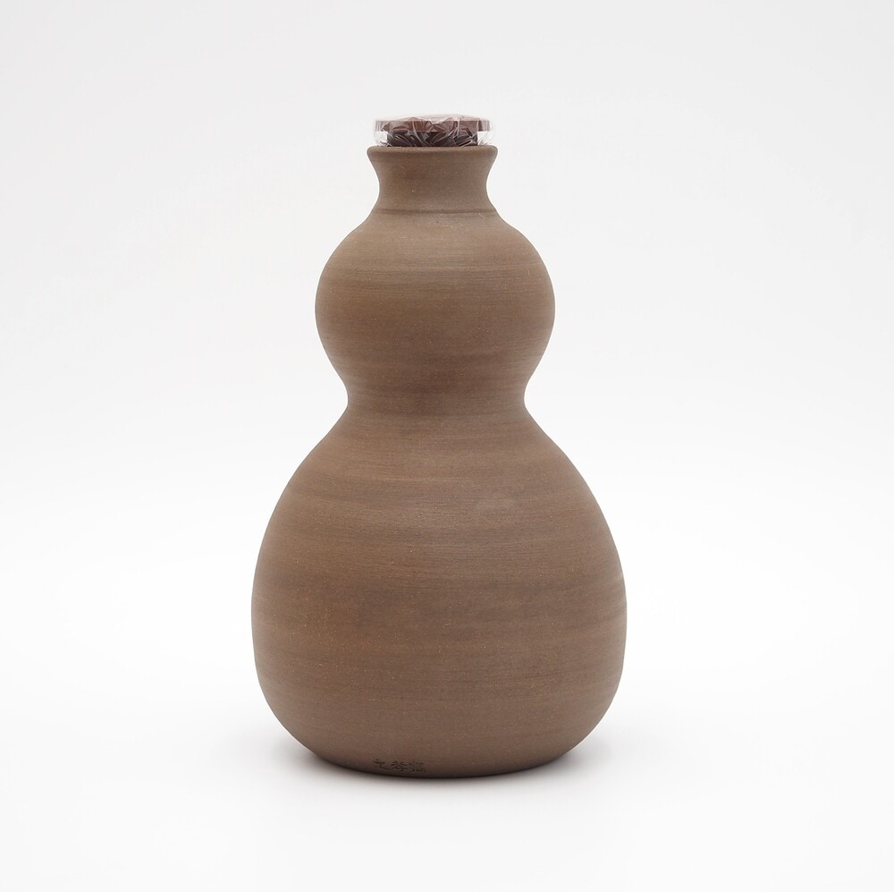 忠孝オリジナル陶器「琉球城焼 ひょうたん徳利540ml(三合)用