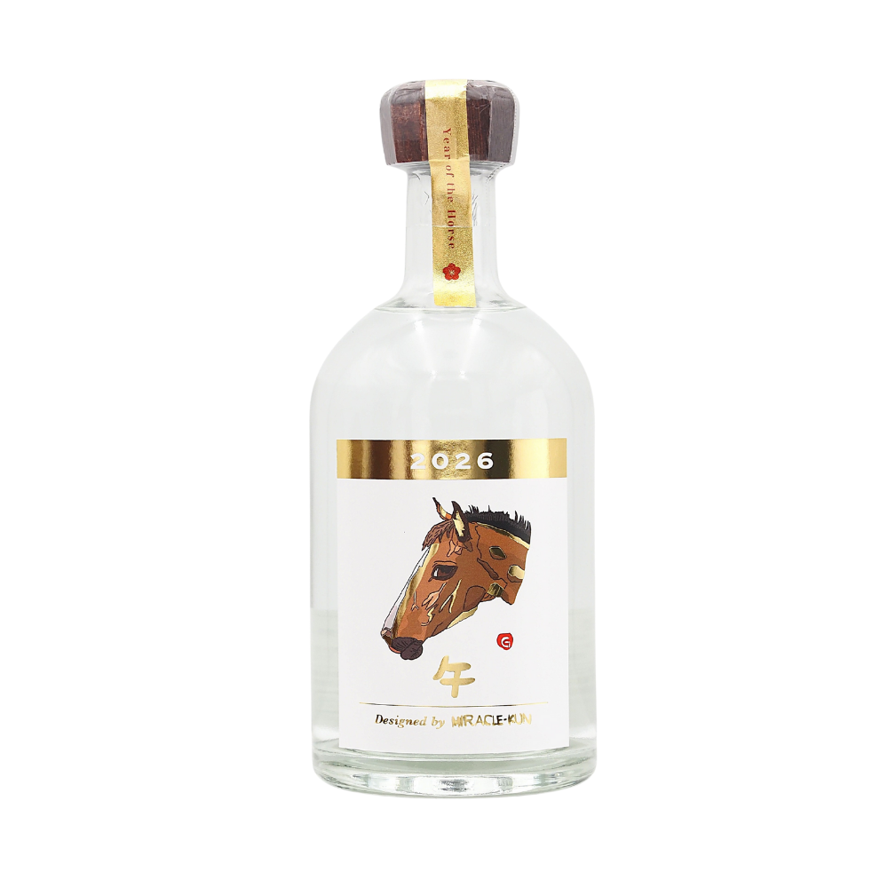 2026 MIRACLE-KUN干支ボトル(午）35度500ml