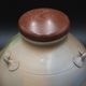 【アウトレット(B級)品】忠孝オリジナル陶器「琉球城焼 三升空甕（5400ml) シリコン蓋付き・窯変アリ」