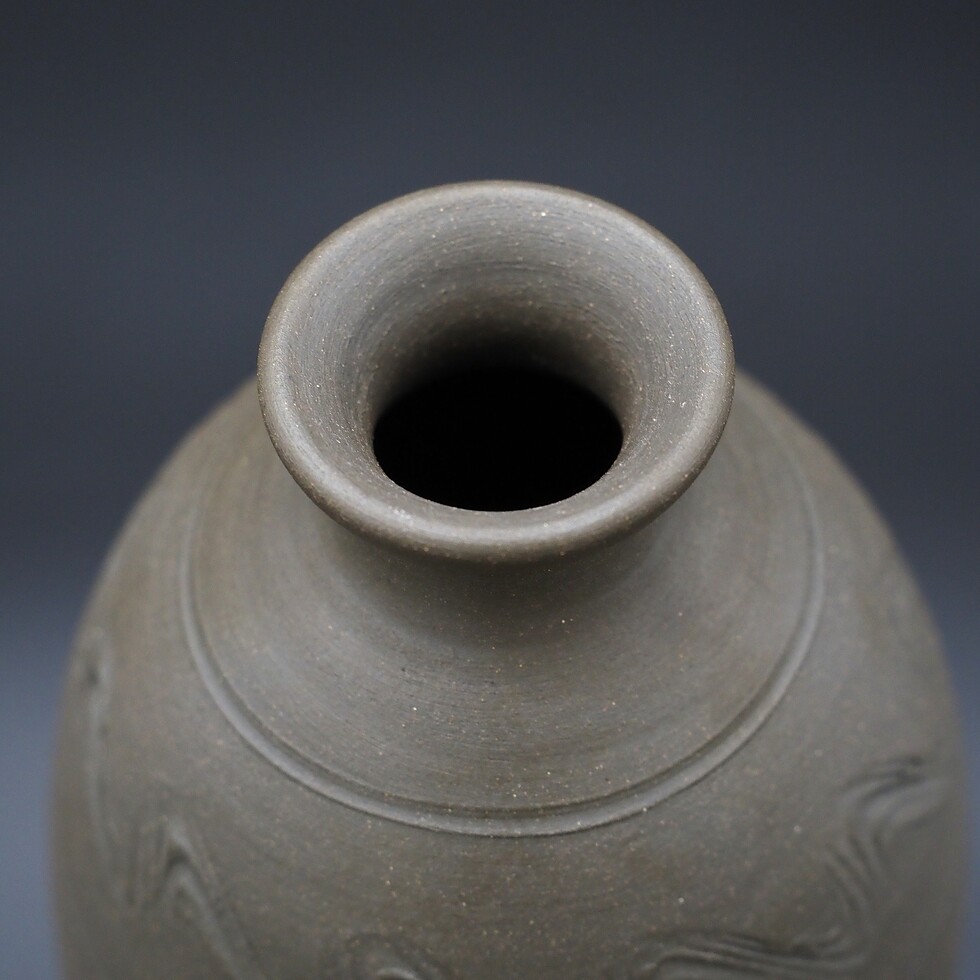 【アウトレット(B級)品】忠孝オリジナル陶器「鬼の手（720ml）」シリコン蓋付き・窯変なし