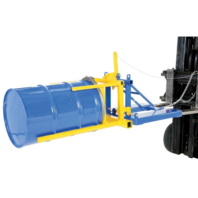 ドラム缶キャッチャー フォークリフト用 アタッチメント 耐荷重約500kg