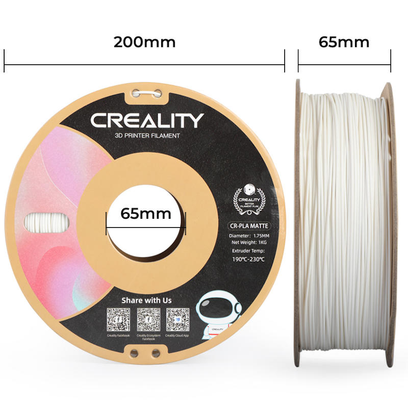 3Dץ󥿡 ե ۥ磻  ޥåȥ顼 Creality  Ender꡼ PLA ľ1.75mm  ̳ CR-PLA