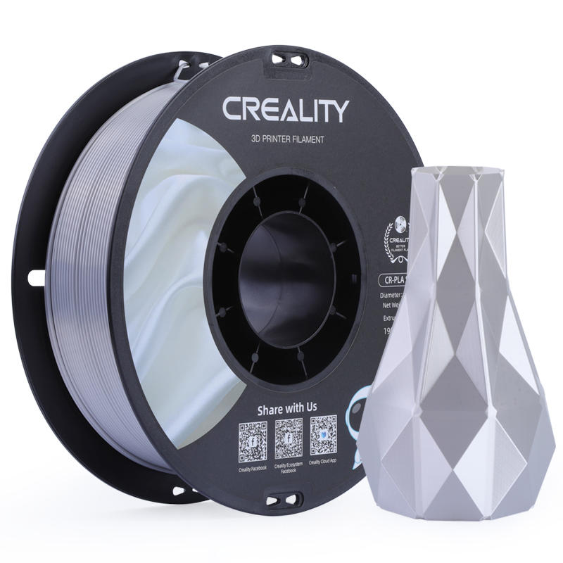 3Dプリンター CRシルク フィラメント シルバー 銀色 Creality社 Enderシリーズ純正 直径1.75mm 3Dプリンター用
