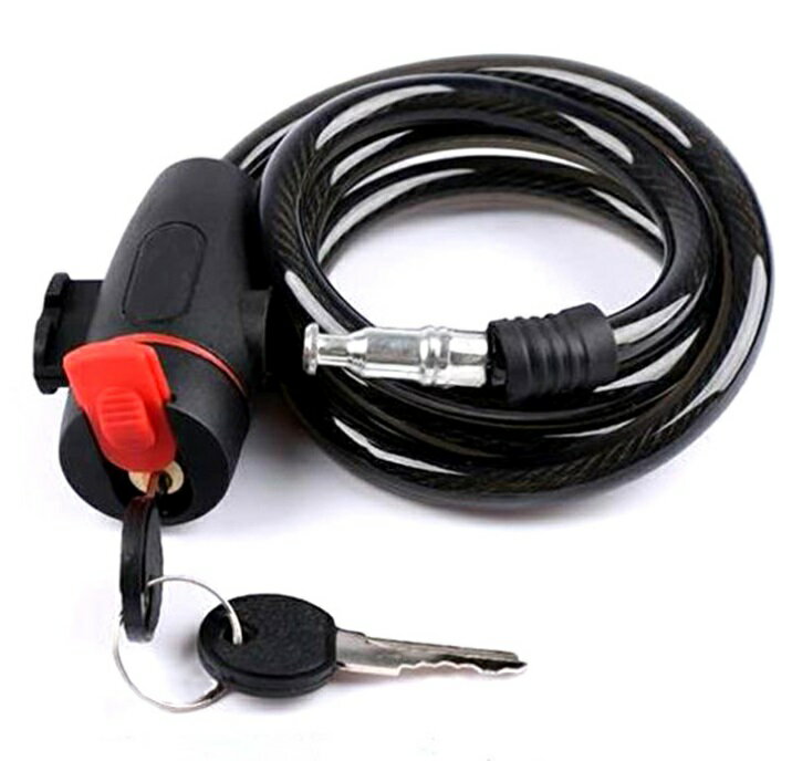 自転車ロック盗難防止 ロックポータブル 自転車チェーン 自転車