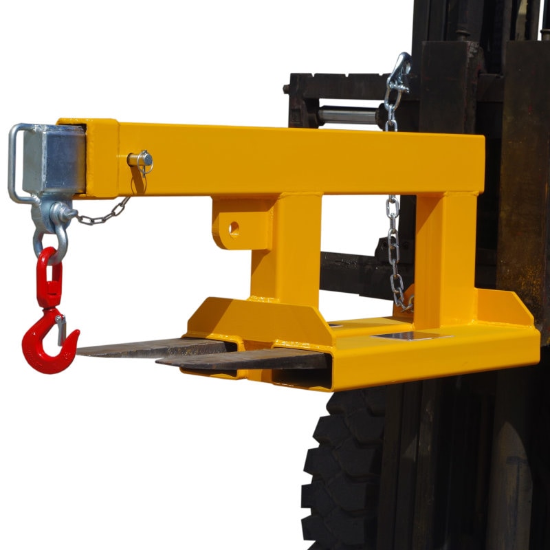 フォークリフトハンガー 送料無料 フォークリフト用吊りフック 伸縮自在 最大荷重2.5トン FJS25