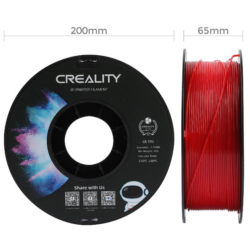 3Dץ󥿡 CR-TPU ե å ֿ Creality Ender꡼ ľ1.75mm 3Dץ󥿡  ̳ ե