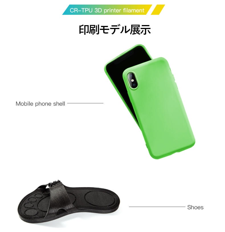 3Dץ󥿡 CR-TPU ե ֥å  Creality Ender꡼ ľ1.75mm 3Dץ󥿡  ̳ ե