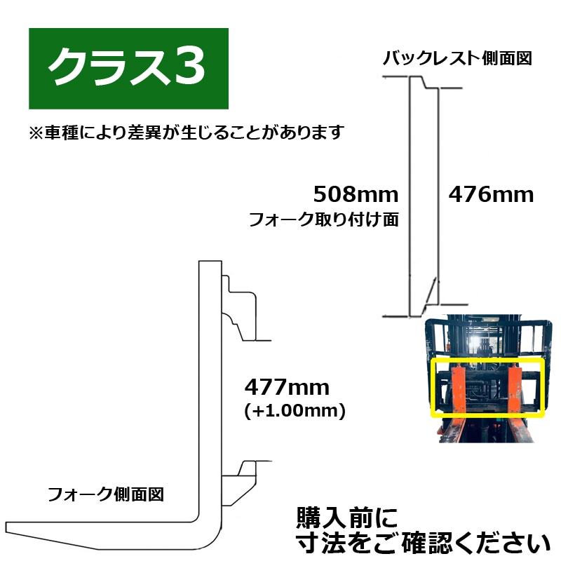 フォークリフト用フォーク fork45-1220 標準フォーク 2本セット 長さ約