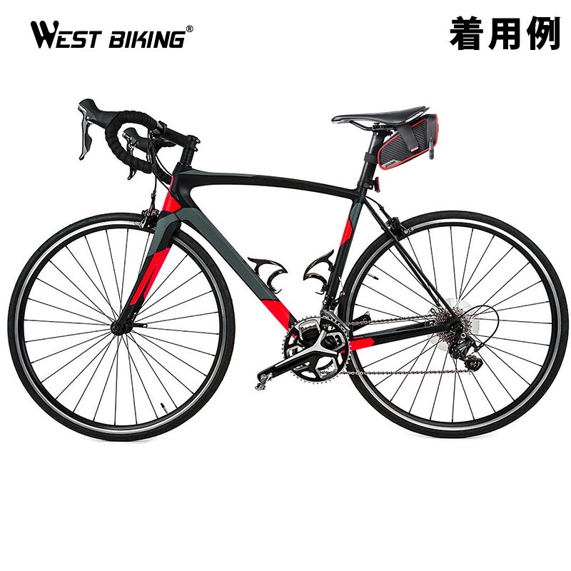 サドルバッグ 自転車 リアシートバッグ ロードバイク クロス