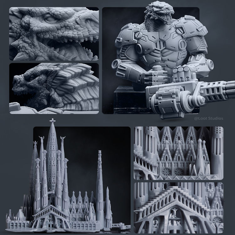 3Dץ󥿡 ¤ Photon M3 Premium  ANYCUBIC  3dץ 8K  ®95mm/h 