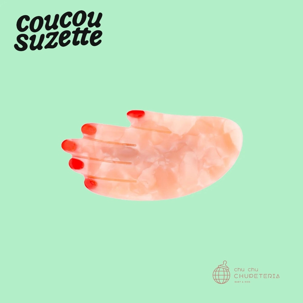 【Coucou Suzette】Hand Hair Clip - White