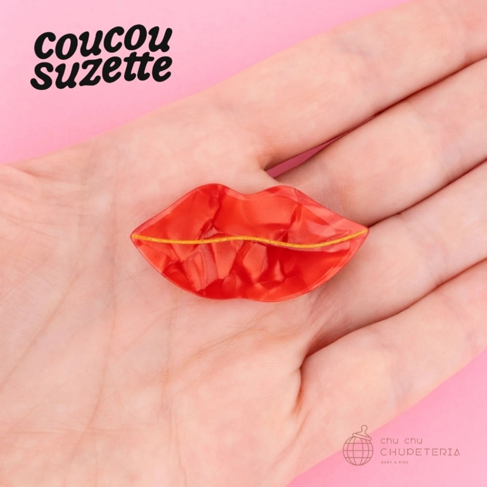 【Coucou Suzette】Lips Hair Clip