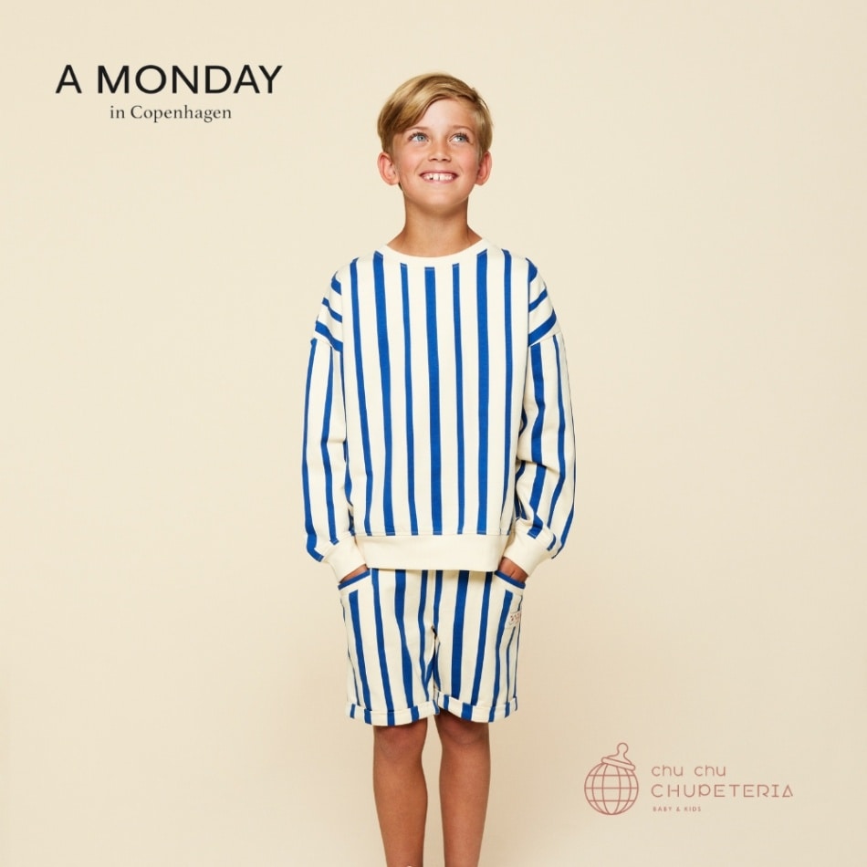 【A MONDAY】Louis Blouse - Limoges Stripe