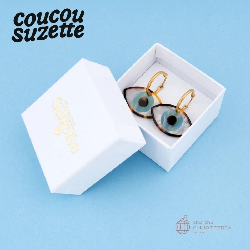 【Coucou Suzette】Blue Eye Earrings