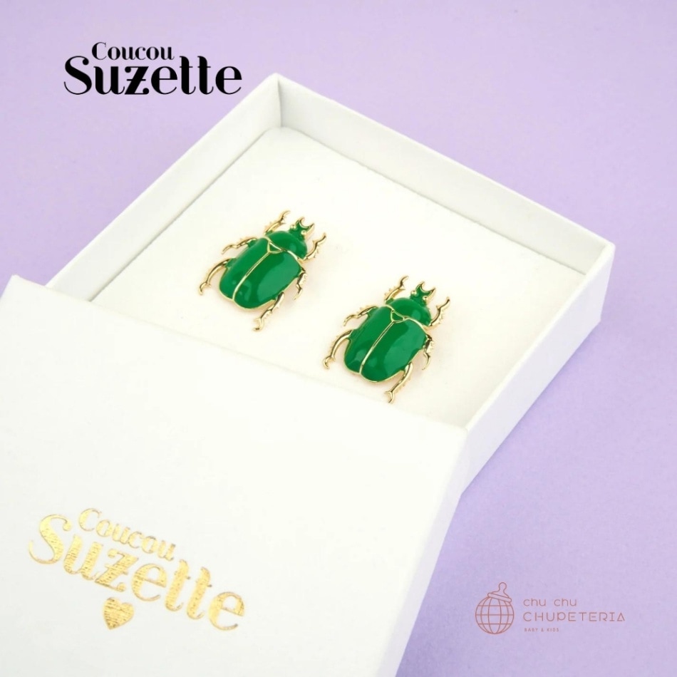 【Coucou Suzette】Beetle Earrings
