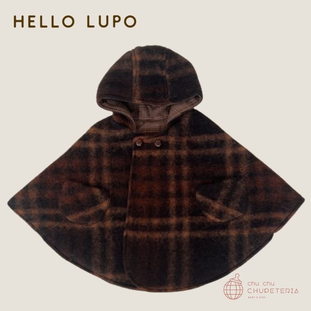 【HELLO LUPO】N Poncho - Chestnut