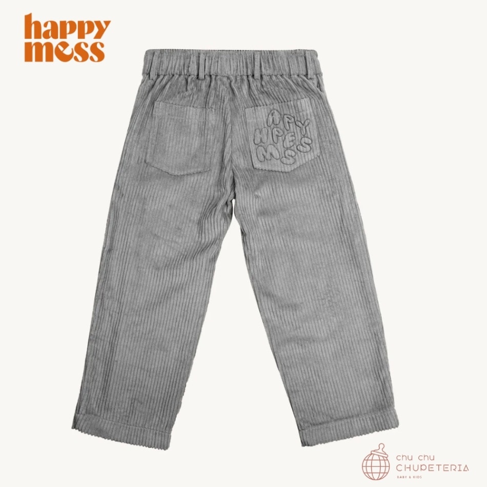 【happymess】cordroy pants - foggt gret