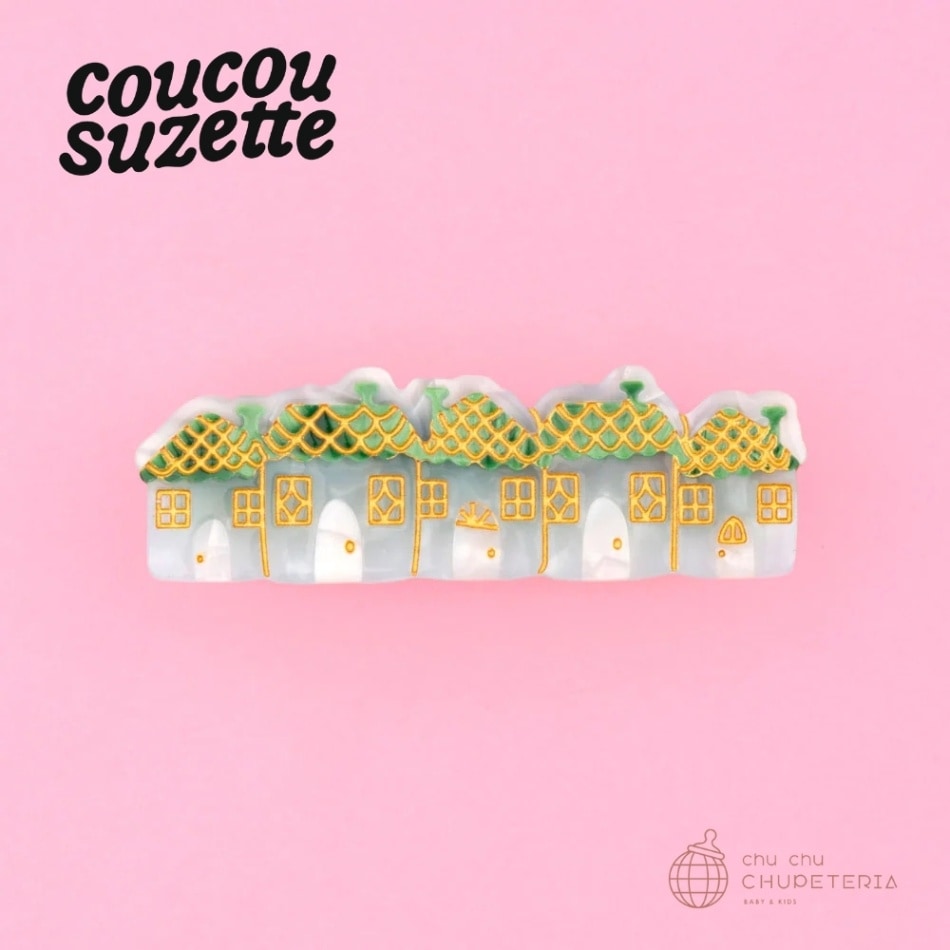 【Coucou Suzette】Snowy Town Hair Clip