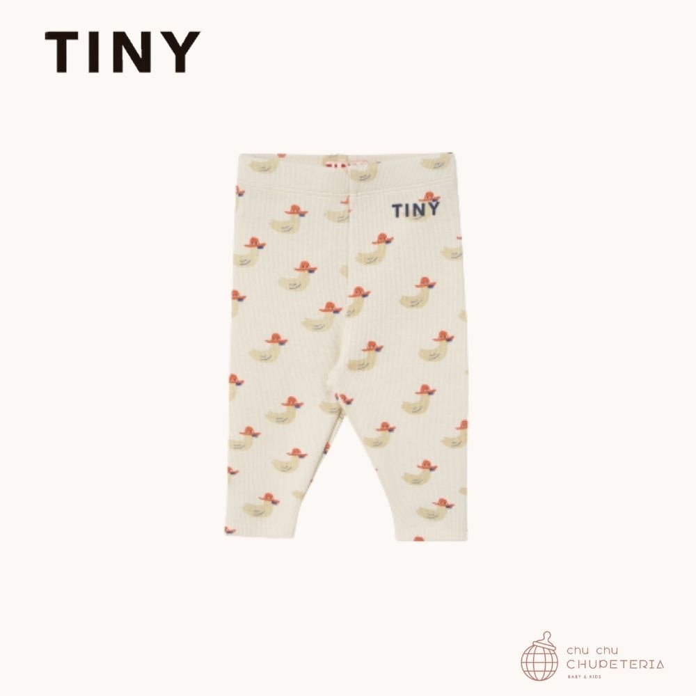 【TINY COTTONS】DUCKS BABY RIB PANT off-white