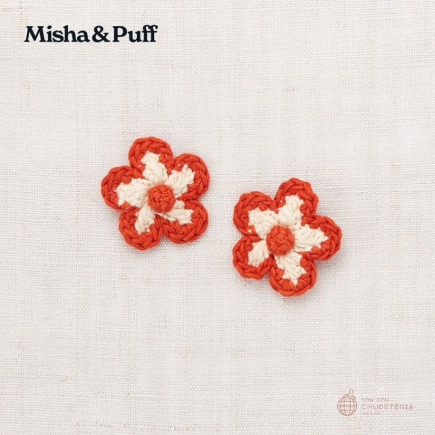 【Misha & Puff】ラスト1点_Medium Flower Clip Set - String