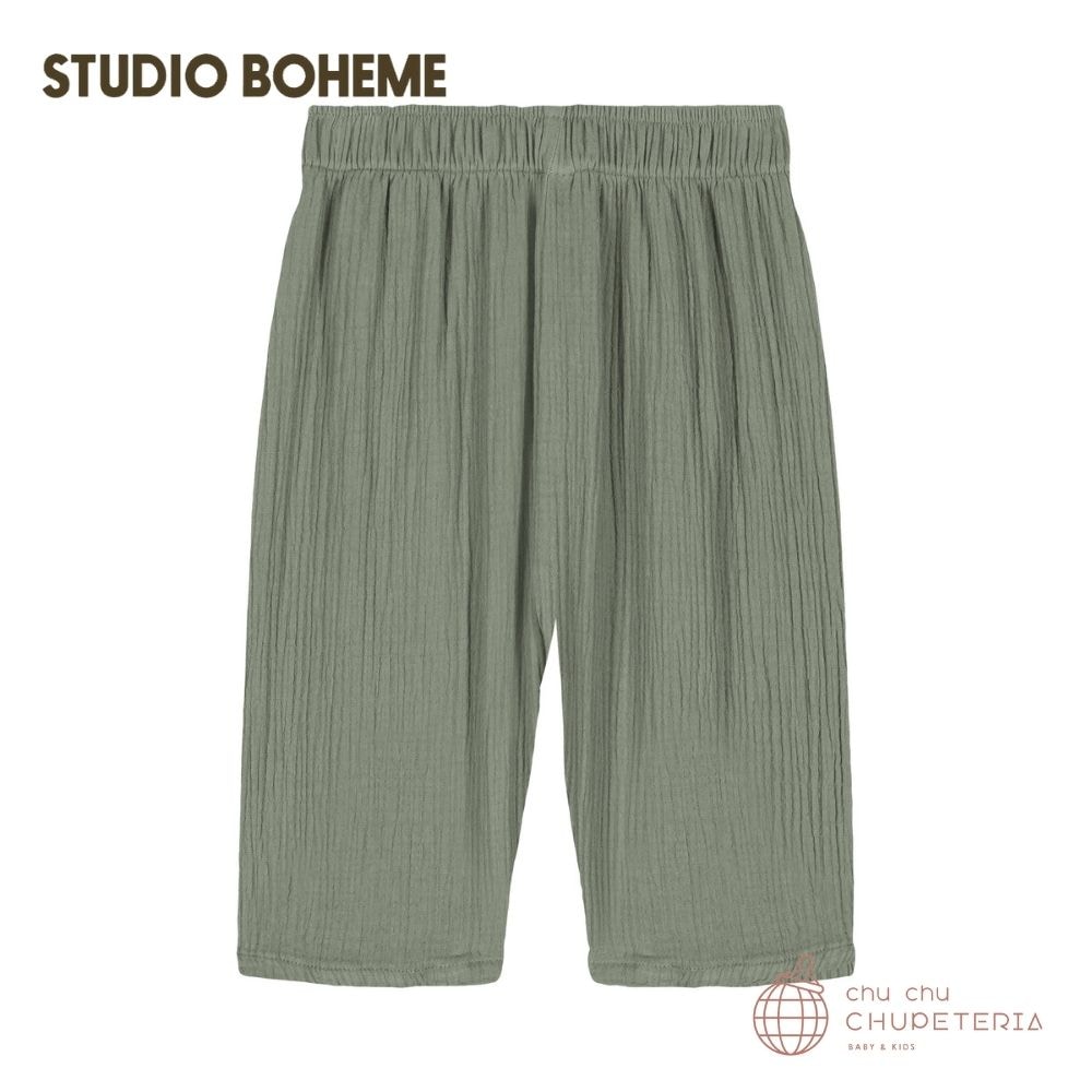 【STUDIO BOHEME】PANTS COUSIN - GREEN GREY -