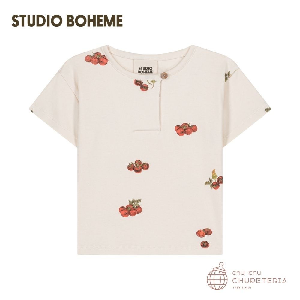 STUDIO BOHEME】TSHIRT ESSENTIAL VANILLA ICECREAM Tシャツ 12m