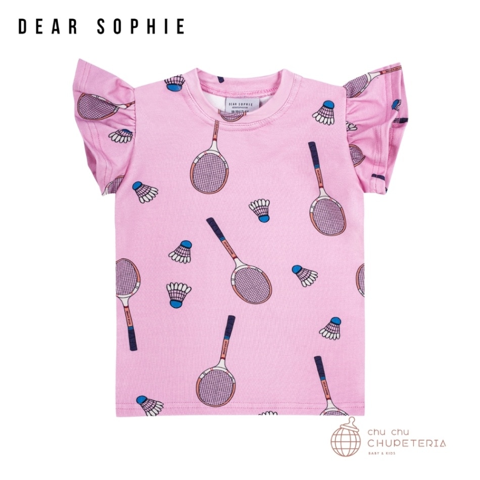 【DEAR SOPHIE】TENNIS PINK | FRILL TANK
