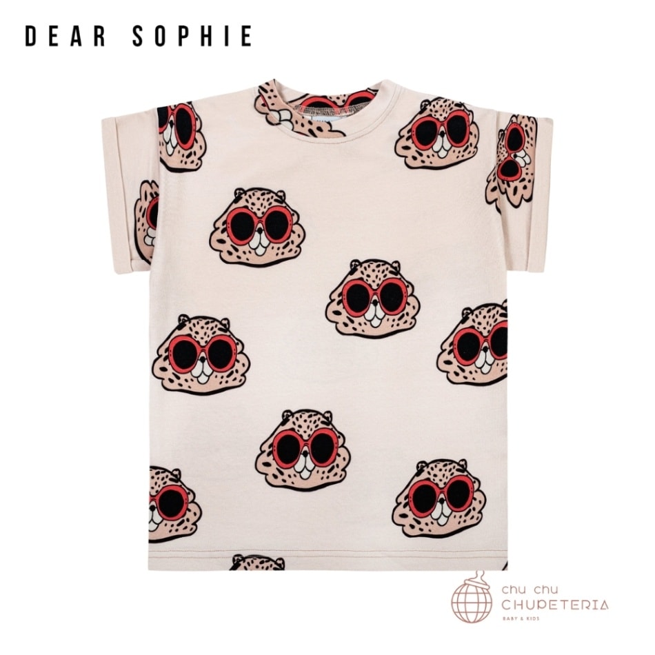 【DEAR SOPHIE】ラスト１点_4-6Y: HAMSTER LIGHT | T-SHIRT