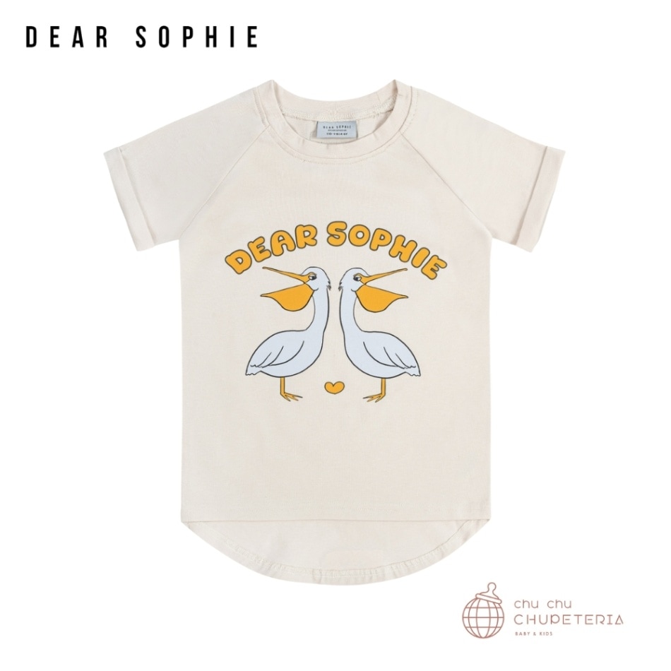 【DEAR SOPHIE】PELICAN ECRU | T-SHIRT