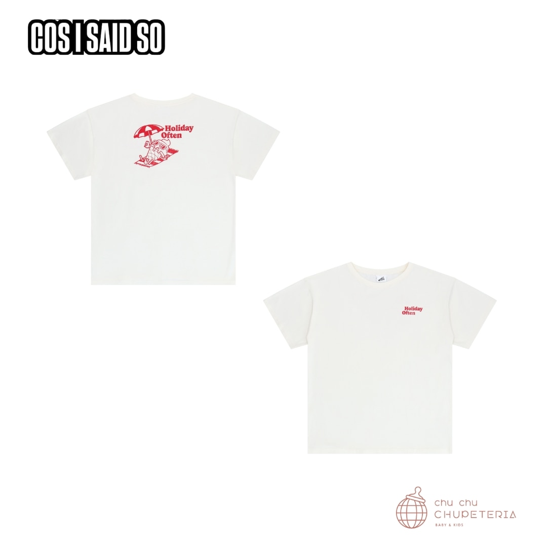 【COS I SAID SO】HOLIDAY OFTEN T-SHIRT　- CANOLLI -