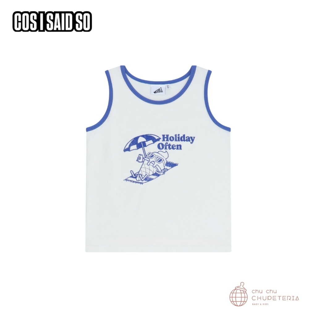 【COS I SAID SO】HOLIDAY OFTEN TANK TOP - ULTRAMARINE -