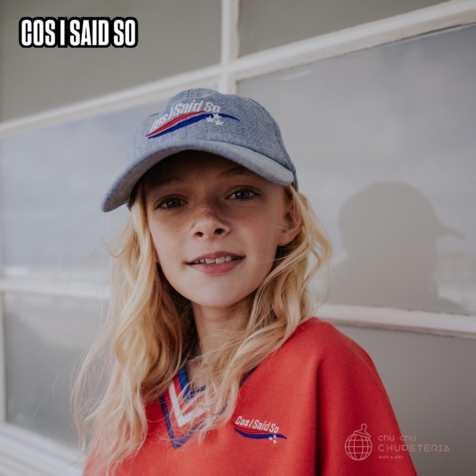 【COS I SAID SO】LOGO DENIM CAP