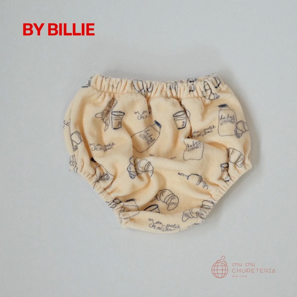 【BY BILLIE】Terry towel bloomers - milk & croissant