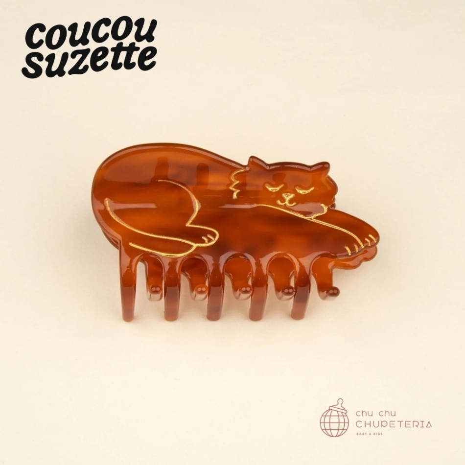 【Coucou Suzette】Brown Cat Hair Claw