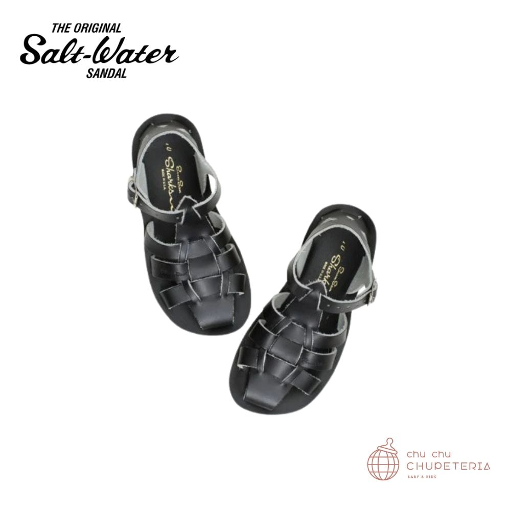 【Salt Water】SANDALS SHARK Black