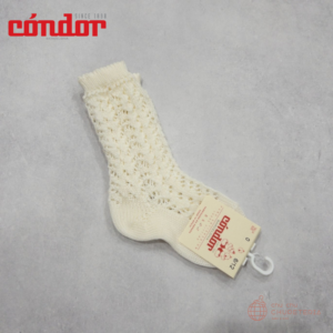 【Condor】Perle openwork knee socks 303: Cava