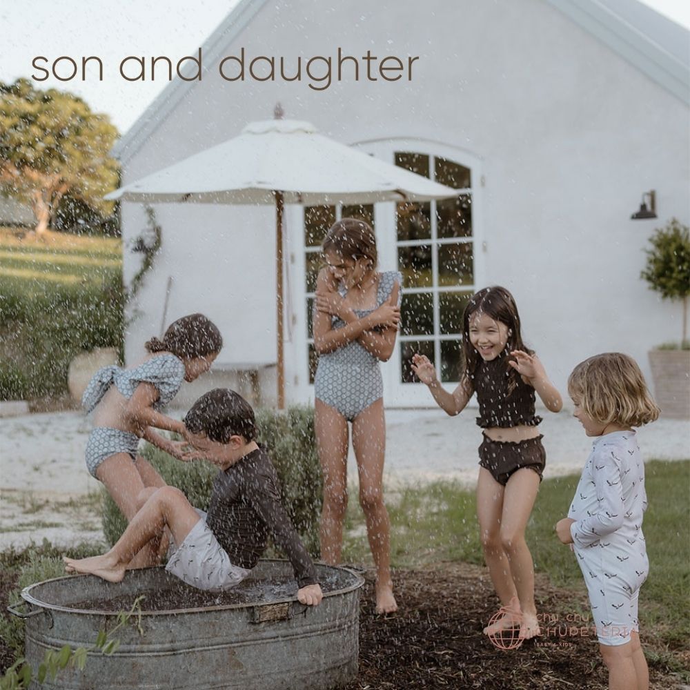 son and daughter】KULA SWIMWEAR SETS | Brand,son and