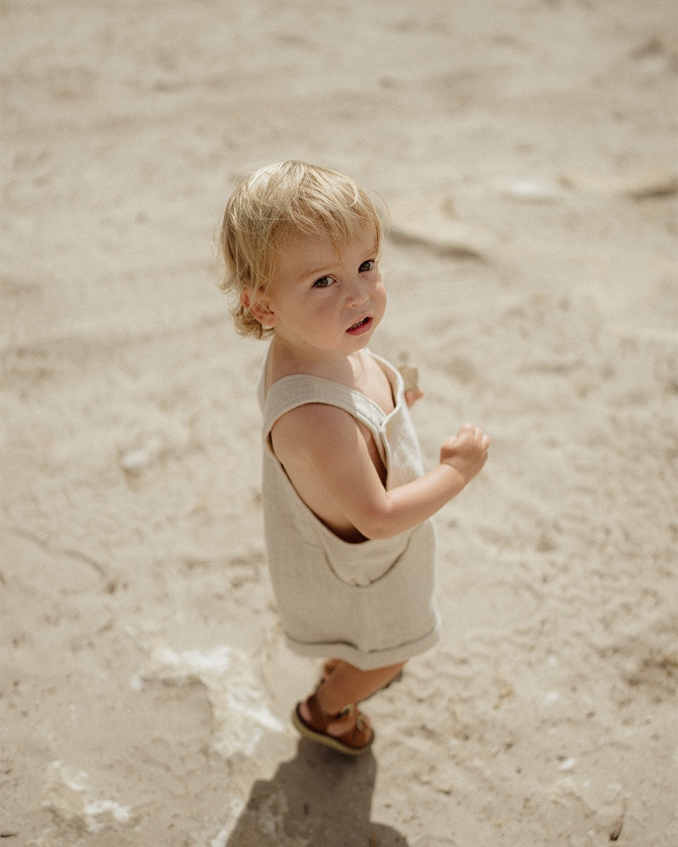 【son and daughter】6-12M: MILO OVERALLS