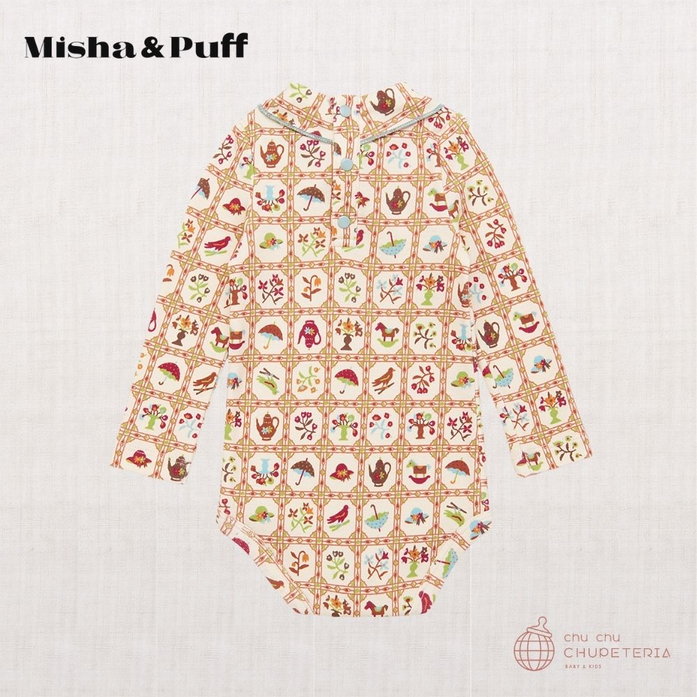 ロンパース・カバーオール misha and puff StringTrellisScoutOnesie ロンパース・カバーオール misha and puff
