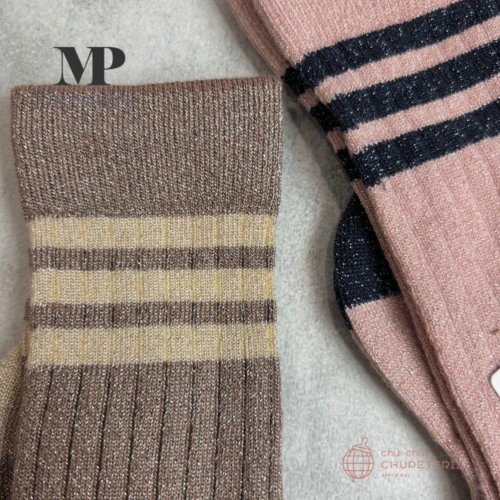 【mp Denmark】Merle glitter knee socks